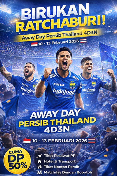 Tour Nonton Persib di Thailand
